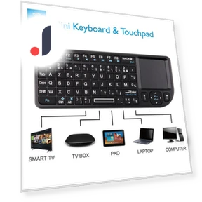 Mini Wireless Keyboard with Touchpad — Keyboards, Meiteai-All