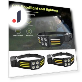 Rechargeable LED Headlamp with Touch Control — Flashlights, MUQZI