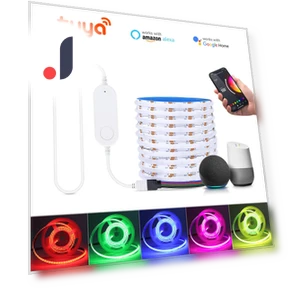 RGB COB LED Strip with Wi-Fi Controller — LED Strips, Rybakov Home Lighting