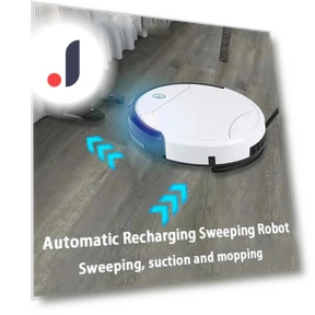 Robot Vacuum with Auto Charging and Aspiration — Smart Cleaning Robots, Trendy Accessorie