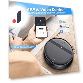 Robot Vacuum with Automatic Charging — Smart Cleaning Robots, RW-electronic