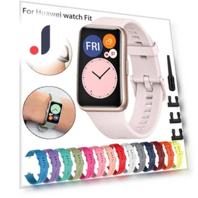 Silicone Watch Strap — Smartwatch Straps, MY-CASE