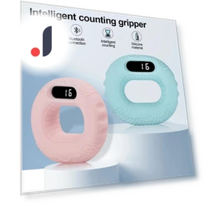 Smart Bluetooth Video Page Turner Counter with Silicone Ring for Finger Exercises and Rehabilitation — Wearable Accessories, Baty
