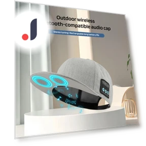Smart Cap with Microphone and Bluetooth Speaker — Wireless Headsets for Powersports, Mystic Mart