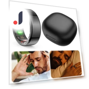 Smart Ring Charging Case — Battery Charger Cases, electronic