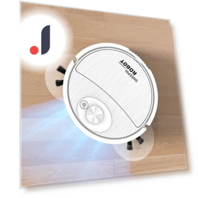 Smart Sweeping Robot Vacuum — Smart Cleaning Robots, Amusedly
