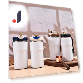 Smart Temperature Display Coffee Cup — Beverage Warmers, Binchi Fitness