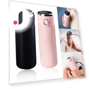 Smart Thermos with LED Temperature Display — Thermoses, Cosy Homes