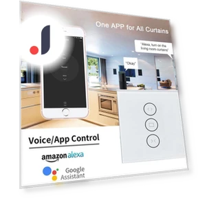 Smart Wi-Fi Curtain — Treatment Sets, baishikele