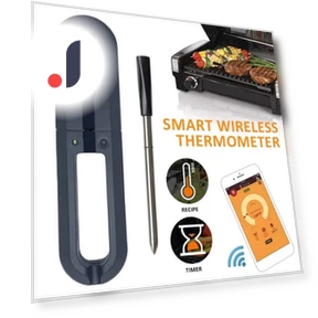 Smart Wireless Meat and Food Thermometer — Thermometers, XuYiEC