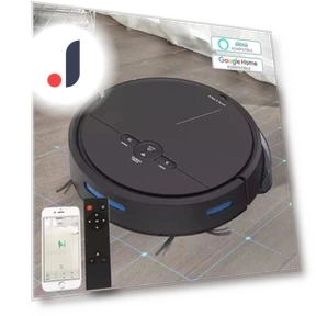 Smart Wireless Wi-Fi Robot Vacuum — Smart Cleaning Robots, RW-electronic