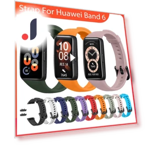 Soft Silicone Sports Strap — Bands, Huawei
