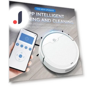 Super Quiet Smart Household Robot Vacuum — Smart Cleaning Robots, SKIYER