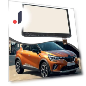 Touchscreen Car Central Control Display — Display Modules, Electronics.con