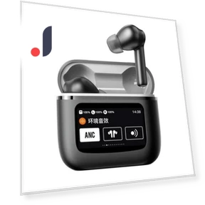 True Wireless Earbuds with Active Noise Cancellation — In-Ear Headphones, Junmaocun