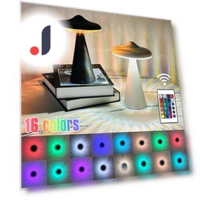 UFO Table Lamp — Desk & Table Lighting, YH-Home & Kitchen