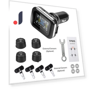 Universal Wireless TPMS USB Digital Tire Pressure Monitoring System — TPMS Sensor Replacements, Reakosound