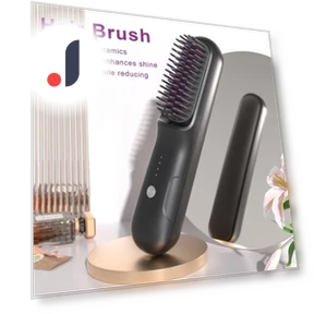 Wireless Hair Straightening Brush — Hair Styling Essentials, Enjoy Smart Home