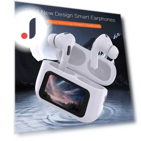 Wireless Smart Headphones with Touch Screen — Over-Ear Headphones, QLY Online