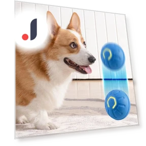 Automatic Moving Dog Toy Ball — Balls, Home selection