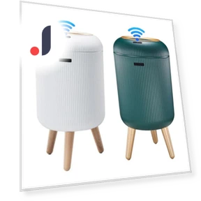 Automatic Smart Trash Can with Motion Sensor — Kitchen Cans, Household Craft