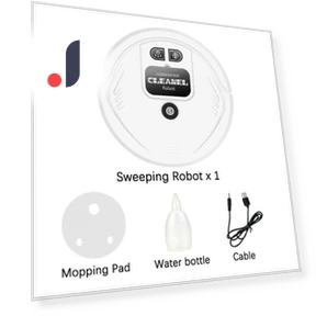 Automatic Sweeping Robot Vacuum — Smart Cleaning Robots, Dongfang HOME A