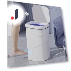 Automatic Trash Bin for Bathroom — Waste Baskets, HappyToy