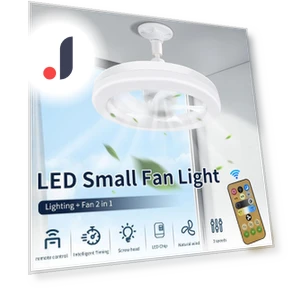 Smart 2-in-1 Ceiling Fan LED Light with Remote Control — Ceiling Fan Lighting Solutions, Binchi Lighting Appliances