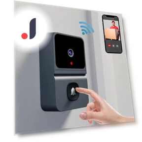 Two-Way Wireless Security Doorbell — Smart Home Security, Aloisia
