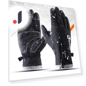 Winter Fleece Cycling Gloves with Touchscreen and Heating — Gloves & Mittens, UP shoes