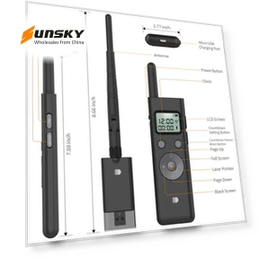 Long Distance Laser Remote Control Green Light Page Turner — Presentation Pointers, Doosl