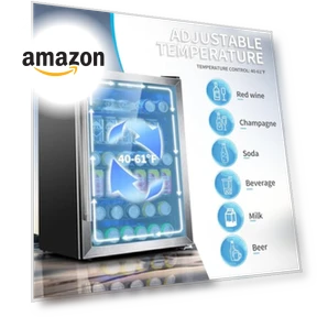 Beverage Refrigerator — Drink Coolers, Antarctic Star