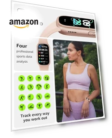 Fitness Tracker Smart Watch — Smartwatches, Asmoda