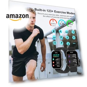 Fitness Tracker Smartwatch — Smartwatches, PLEIVO