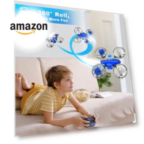 Mini Drone & Car 2 in 1 Toy — RC Helicopters, Oddire