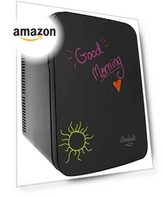 Mini Fridge with Magnetic Blackboard — Mini Fridges, Cooluli