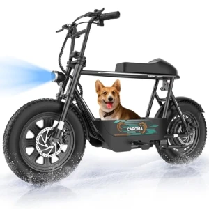 Peak 1200W Electric Scooter with Seat — Electric Scooter, Caroma