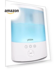 Ultrasonic Cool Mist Humidifier — Air Moisturizers, YOGIN