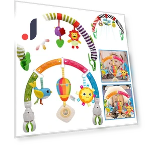 Baby Stroller Arch Toy — Travel Toys for Kids, Bai Fen Bai Toys