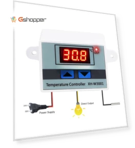 Digital LED Temperature Controller — Home Climate Control
