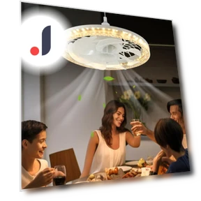 Modern LED Ceiling Fan — Ceiling Fan Lighting Solutions, Household Good