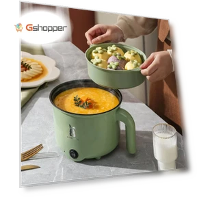 Multifunctional Electric Cooker — Portable Cooking Solutions