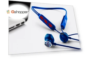 Neck Mounted Bluetooth Wireless Earphones — In-Ear Headphones, HOBBYBOX