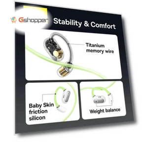 OWS Oper Ear Earbuds — In-Ear Headphones, Baseus