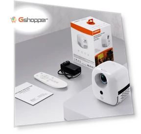 Portable Mini LCD LED Smart Projector — Home Theater Projectors