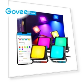 RGBICWW LED Smart Flood Lights — Outdoor Security & Flood Lighting, Govee
