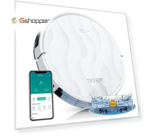 Robot Vacuum Cleaner with Mop Function — Smart Cleaning Robots, Tesvor