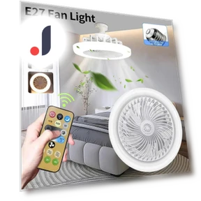 Smart Ceiling Fan 3-in-1 with Remote Control — Ceiling Fan Lighting Solutions, Binchi Lighting Appliances