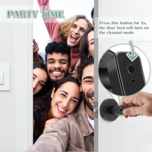 Smart Fingerprint Door Knob — Smart Lock, XCOUI