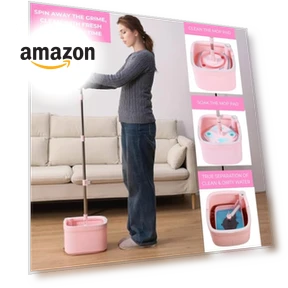 Smart Floor Mop with Separate Compartments — Mop Accessories, True & Tidy